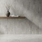 Carrelage imitation pierre - Unicom Starker CROSSLAND - couleur ROCK - Formats sol 60x120cm et mur 7.4x30cm
