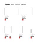 Formats du carrelage pierre Unicom Starker CROSSLAND