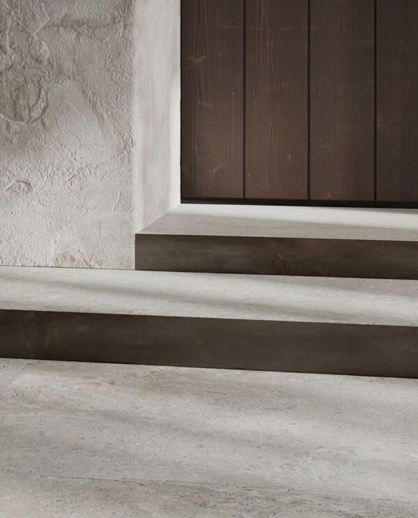 Carrelage sol chambe en grès cérame imitation pierre - Unicom Starker CROSSLAND - couleur ROCK - Format 60x120cm Carrelage sol chambe en grès cérame imitation pierre - Unicom Starker CROSSLAND - couleur ROCK - Format 60x120cm