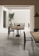 Carrelage sol imitation pierre - Unicom Starker CROSSLAND - couleur ROCK - Formats 60x120cm et 7.4x30cm