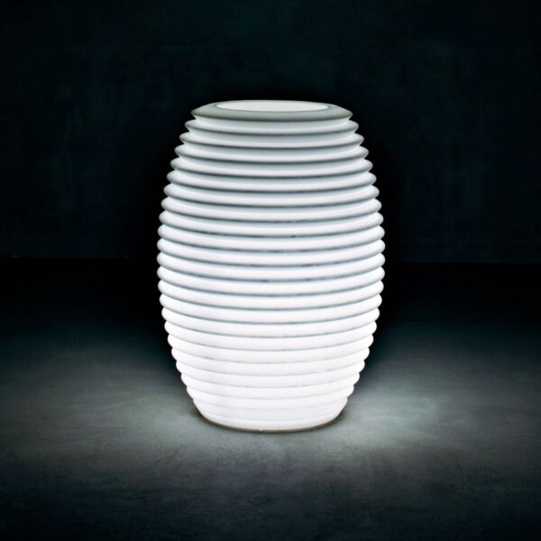 Pot lumineux extérieur XXL designer John Arad - Serralunga TOP POT Pot lumineux extérieur XXL designer John Arad - Serralunga TOP POT