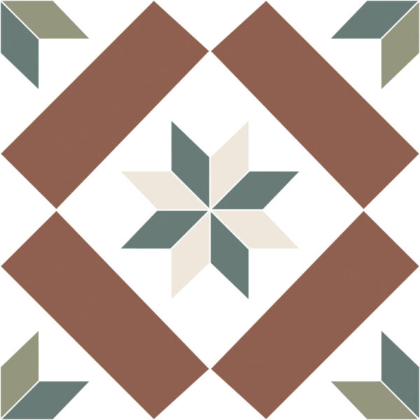 Carrelage géométrique Pasicos VICTORIAN motif MOLLY Carrelage géométrique Pasicos VICTORIAN motif MOLLY