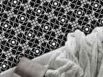 Carrelage sol imitation Carreaux de ciment noir Pasicos TUDOR / GRETA BLACK