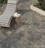 Carrelage Bali piscine noir Cicogres KO SAMUI BLACK