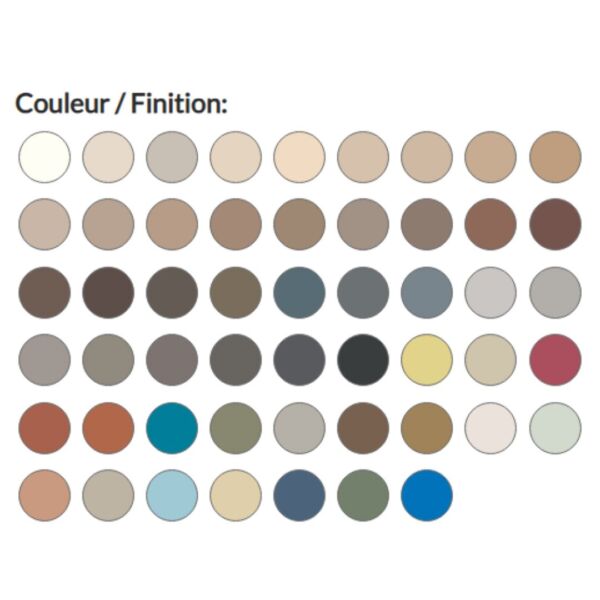Couleurs du joint epoxy Latricrete SPECTRALOCK® PRO PREMIUM GROUT