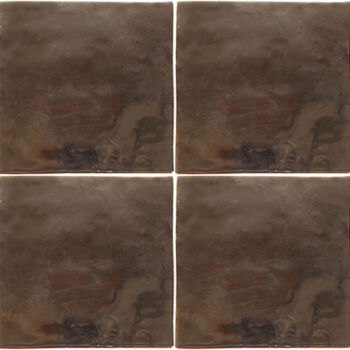 Carrelage imitation zellige marocain Cevica ZELIG SPECIAL 10x10cm - couleur DEC BRONCE bronze