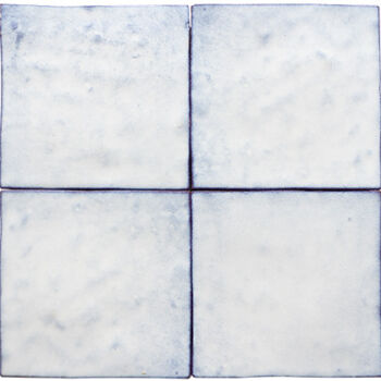 Carrelage imitation zellige marocain Cevica ZELIG SPECIAL 10x10cm - couleur VIA LACTEA blanc