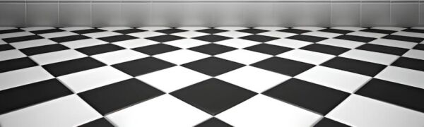Carrelage Damier noir et blanc Pasicos Carrelage Damier noir et blanc Pasicos